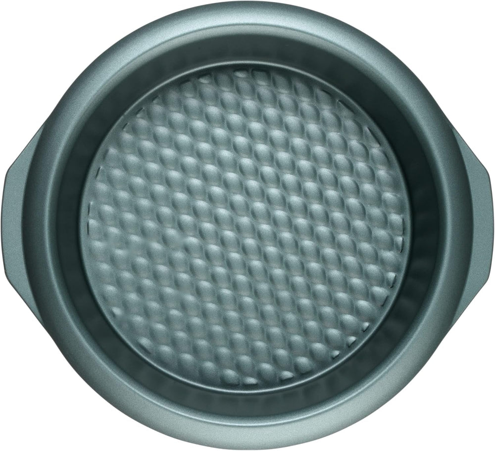 Progress BW09819G2EU7 Shimmer Kollektion, Runde Backform Aus Kohlenstoffstahl Mit Antihaftbeschichtung, Ideal Für Pite, Kuchen, Torten Und Quiches, 28 cm, Grün Formák és tepsi Naty Shop 28Cm Runde Pfanne