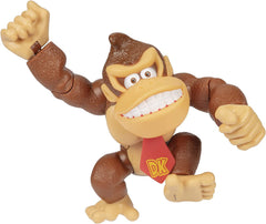 Nintendo SUPER MARIO 15 cm-es mozgatható Donkey Kong figura Akciófigurák Naty Shop