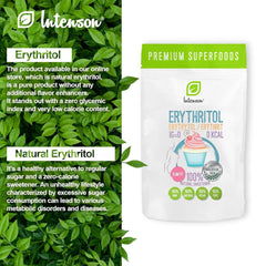 Eritrit - Természetes cukor alternatíva, 2 Kg Sweeteners Naty Shop