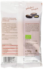 Landgarten bio tökmag étcsokoládéban - Vegán pörkölt tökmagos csokoládé snack - Magnéziumforrás - 1 x 50g