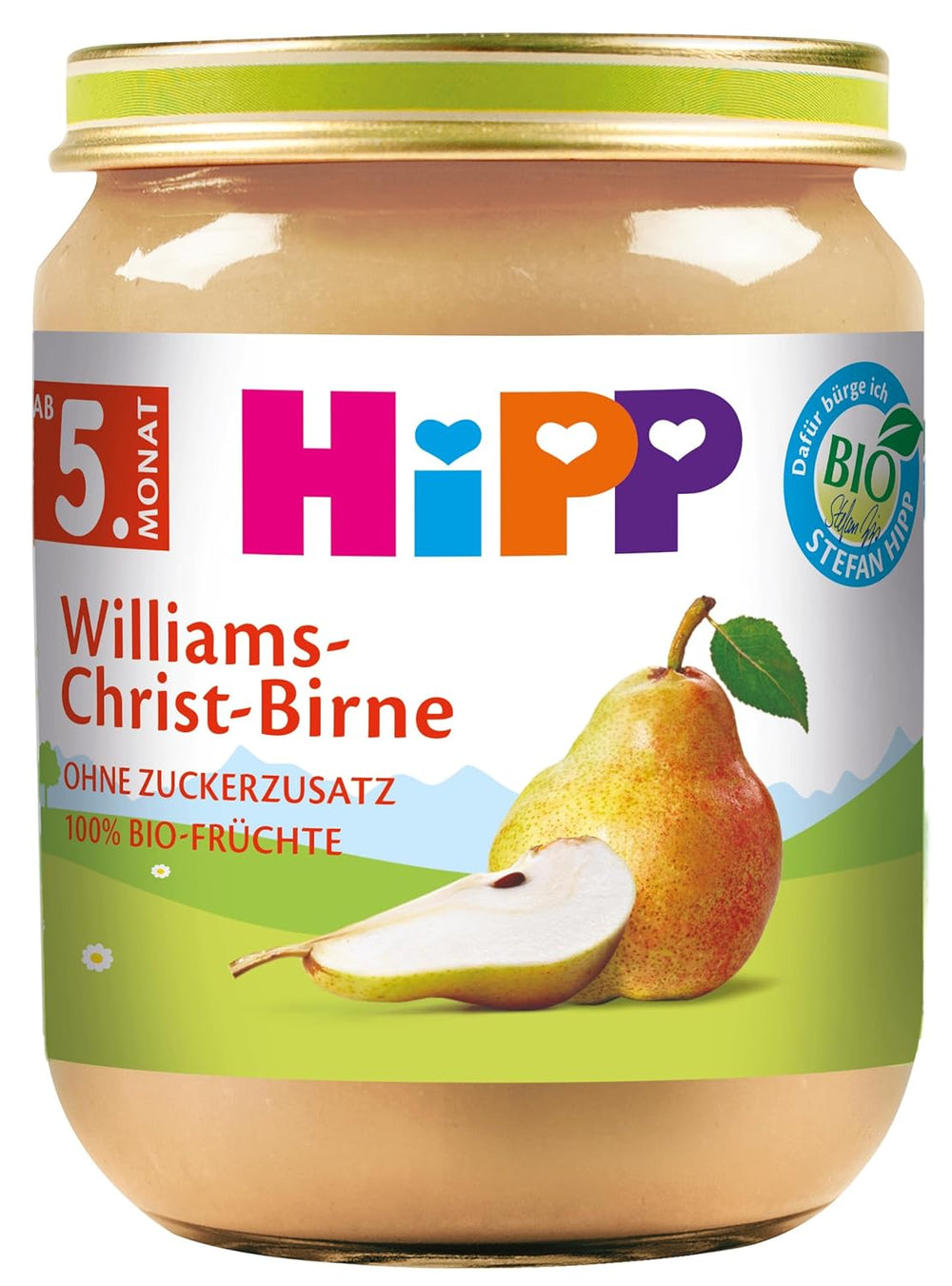 HiPP Williams Christ körte, 6 db-os csomag (6 x 125 g)