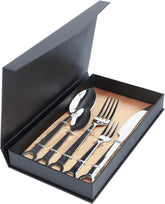 Set tacâmuri 5 piese, oțel inoxidabil Bucatarie Naty Shop