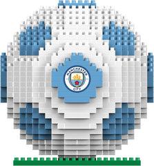 FOCO Offizielles Lizenzprodukt Manchester City FC BRXLZ 3D-Fußball-Konstruktionsspielzeug Modell Alternatív Teamfarbe