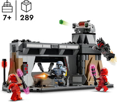 LEGO Star Wars: The Mandalorian Duel Paz Vizsla és Moff Gideon között, gyűjthető építőjáték gyerekeknek, ajándékötlet kreatív fiúknak és lányoknak 7 év felett, Mandalorian játék 75386 Építőkészletek Beuche den LEGO-Store