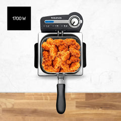 Taurus Professional 2 plus - olajsütő, 2 literes, 1700 W, 18/8 rozsdamentes acél készülékek Naty Shop
