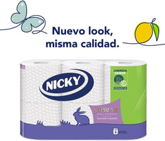 Hârtie igienică Supreme, 42 role, 3 straturi, 160 servicii per rolă, Netezime irezistibilă, Ambalaj ușor de deschis, 100% hârtie certificată Fsc