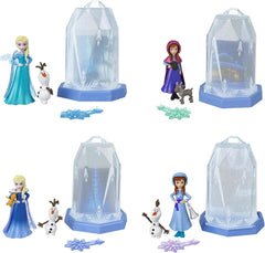Mattel Disney Frozen Ice Reveal Squishy Ice Gel Doll és 6 meglepetés, beleértve a Friends figurát és kiegészítőket (a babák eltérőek lehetnek) HRN77 Naty Shop babák