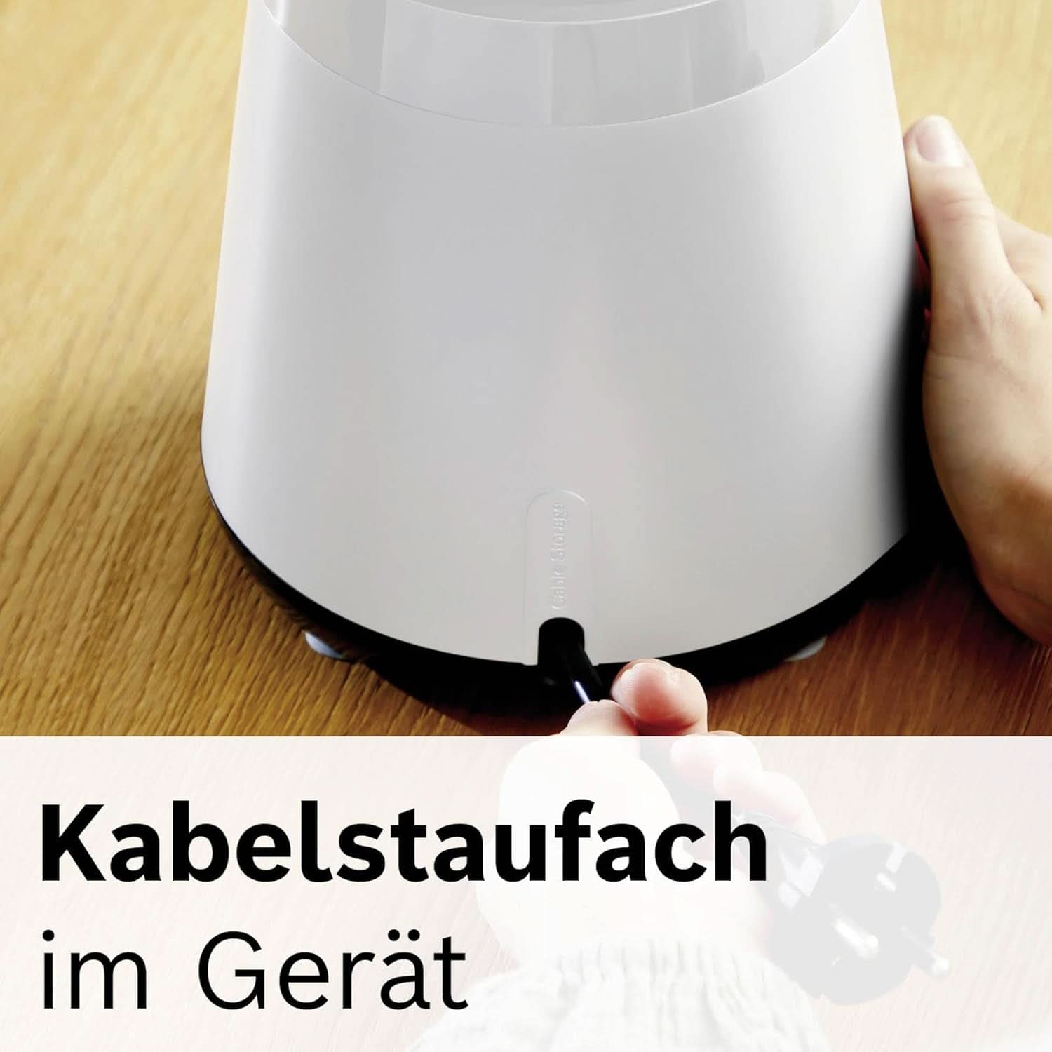 Standmixer Vitapower Serie 4 MMB6141W, Hochwertige Edelstahl-Klingen, 1,5L Tritan-Mixbehälter, Spülmaschinengeeignete Teile, 30.000 U/Min, 1200 W, Weiß Mama si Copilul Naty Shop