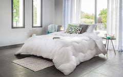 Blanrève - Paplan Aerelle Blue - Nagyon puha - bolyhos és kényelmes - Egyszemélyes ágy - Eco Responsible - A komfort szál jó érzés, 140 X 200 cm Paplanok és paplanok Naty Shop