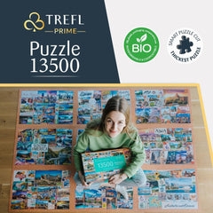UFT Puzzle 13500 – Ezer mérföldes utazás – Ezer mérföldes utazás – naty Shop