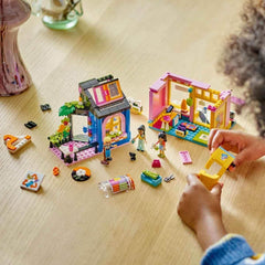 LEGO Friends Vintage divatbolt építőkészlet gyerekeknek játékbolttal, figurákkal és macskával, társadalmi-érzelmi fejlődést segítő példakép, ajándék 6 éves lányoknak és fiúknak 42614 építőkészlet Besuche den LEGO-Store