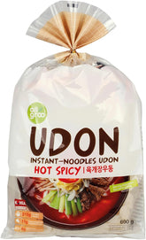 Allgroo Udon instant tészta - Fűszeres Udon leves, gyorsan elkészíthető - 3 adagot tartalmaz - 1 x 690g