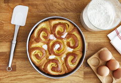 Gustosa Backform 12 Muffin Aus Stahl, Antihaftbeschichte, Für Backofen, Schwarz, 38 X 27 cm Sütőformák és tálcák Naty Shop