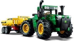 LEGO Technic John Deere 9620R 4WD traktor billenő utánfutóval Klasszikus mezőgazdasági játék gyerekeknek fiúknak és lányoknak 8 éves gyűjthető modellkészlet 42136 Építőkészlet Besuche den LEGO-Store