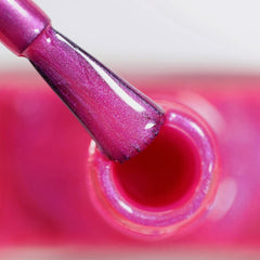 HIBRID körömlakk alessandro Pink Melon - élénk rózsaszín árnyalat finom csillogó részecskékkel - Tökéletes körmök mindössze 3 lépésben, LED nélkül - akár 10 napig is kitart! 8 ml