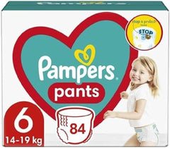 Pampers (klasszikus változat), nadrág fiú/lány 6, 84 db Mother and Child Naty Shop
