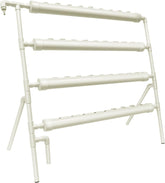 Hidroponikus rendszer, torony hidroponikus termesztőkészlet, 4 szintes ültetőállvány 36 ültetőlyukkal, talajmentes növénytermesztő rendszerek kertekhez, irodákhoz és egyéb bel- és kültéri helyekhez