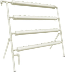 Hidroponikus rendszer, torony hidroponikus termesztőkészlet, 4 szintes ültetőállvány 36 ültetőlyukkal, talajmentes növénytermesztő rendszerek kertekhez, irodákhoz és egyéb bel- és kültéri helyekhez