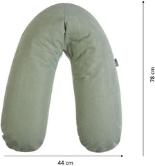 Terhespárna - Szoptatási párna - 2 az 1-ben többfunkciós párna - Levehető huzat 78 X 44 cm Kiegészítők Étel és szoptatás Bebe Naty Shop