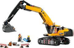 LEGO City Lánctalpas kotrógép, játék kotrógép 8 éves kortól, építőjáték kotrómodellel, megépíthető teherautó tartozékokkal és 3 minifigurával 60420 Építőkészlet Besuche den LEGO-Store