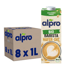 Alpro Bio Barista Haferdrink – 8 x 1 l
