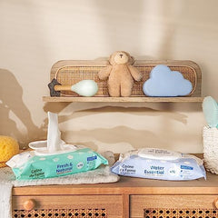 - Change Water Essential baba törlőkendők x70 - Növényi szálas piperecikk - 99%-ban ultratisztított víz - Higiénia születéstől fogva - Visszazárható fedél