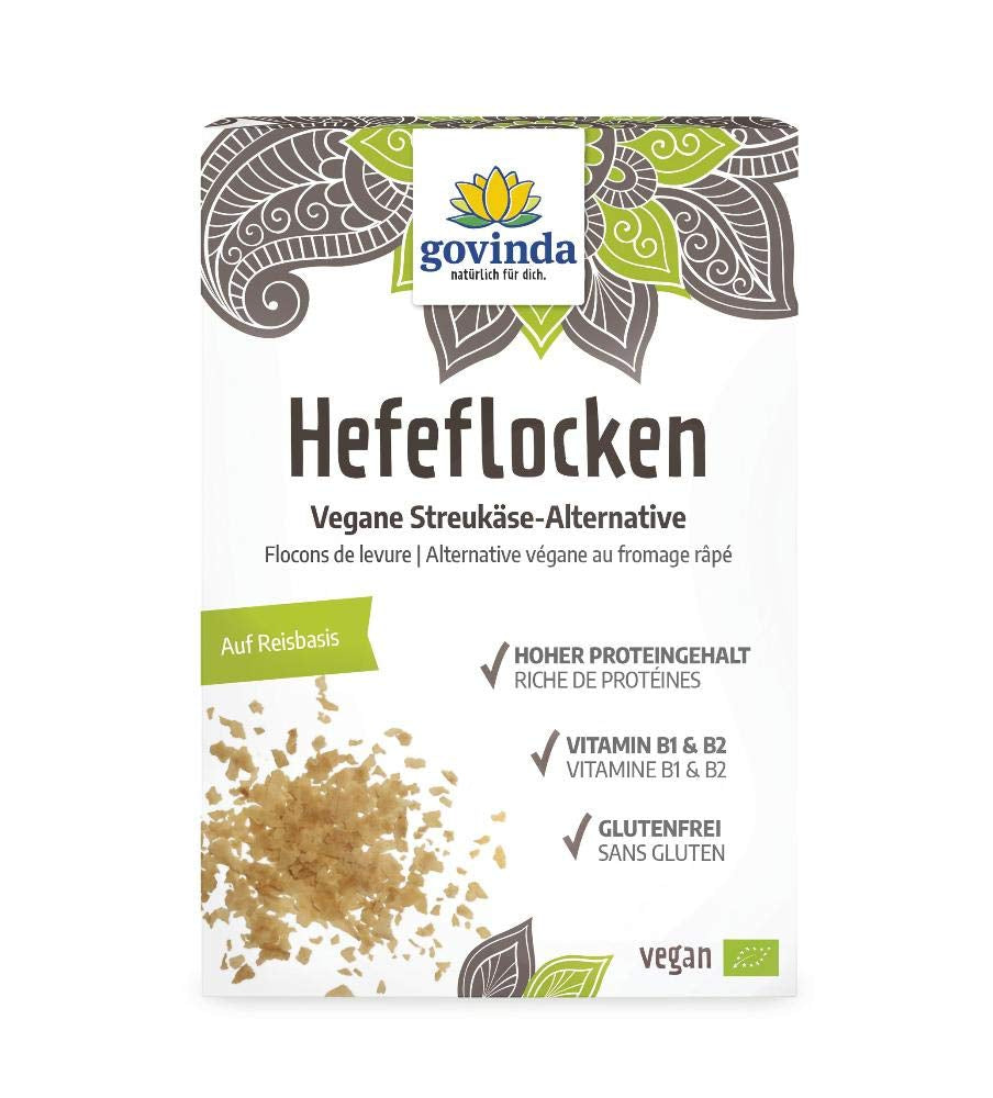 Hefeflocken auf Reisbasis vegán Streukäsealternative, 100 g