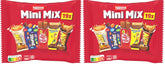 Nestlé Mini Mix csokoládészeletek, 5 finom íz, 19 szelet, 2 db-os csomag (1 x 321 g)