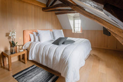 COLAS NORMAND Meleg paplan, 95°C-on mosható, 240 X 220 cm, strapabíró, mikroszálas, puha, selymes és kényelmes, francia gyártmány, fehér Paplanok és paplanok Naty Shop