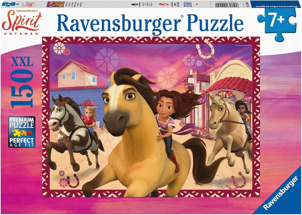 Ravensburger Puzzle pentru copii - 12994 Friends For Life - Dreamworks Spirit Puzzle pentru copii de la 7 ani, cu 150 de piese în format Xxl Puzzle Naty Shop Titlu implicit
