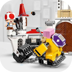 LEGO Super Mario Roy csatája a gombapalotában kalandkészlet Nintendo karakterekkel Ajándék lányoknak, fiúknak és játékosoknak 7 éves 71435 építőkészletek Besuche den LEGO-Store