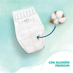 Total Care pelenka, 3-as méretű, 46-os pelenka, puha bőrvédő, növényi alapanyagokkal