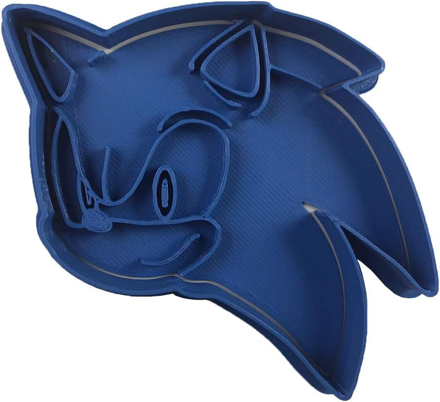 Formă de biscuiți Sonic Ariciul, Albastră