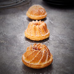 Birkmann, Contoura, Gugelhupfblech Violet, Backform Aus Aluguss, Mit Antihaftbeschichtung Und Rezept, 887077 Sütőformák és tálcák Naty Shop