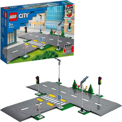 LEGO City útkereszteződés közlekedési lámpákkal építőkészlet, sötétben világító kockákkal 60304 építőkészlet Besuche den LEGO-Store Single