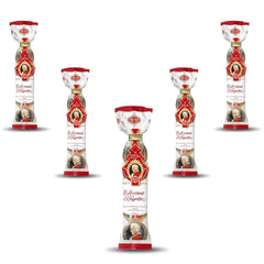 Reber Mozart golyók - 5 zacskó 5 édesség karácsonyi kiadásban - Eredeti Reber Mozart golyók, étcsokoládéból, marcipánból és nugátból