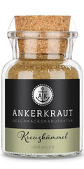 Ankerkraut Kreuzkümmel gemahlen, Würziges Aroma für authentice Gerichte aus der internationalen Küche, 75 g im Korkenglas