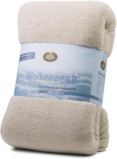 Gözze - Cloud puha bújós takaró, báránybőr utánzat, 100% poliészter (mikroszál), 150 X 200 cm - Camel Paplanok és paplanok Naty Shop Camel