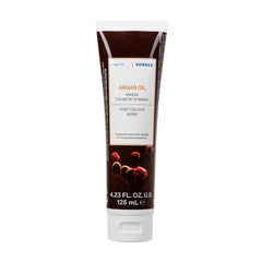 Mască de păr KORRES ARGAN OIL, mască hrănitoare cu ulei de argan, unt de shea și proteine de grâu, ideală pentru părul vopsit, vegan,125 ml Masca de par Naty Shop Titlu implicit