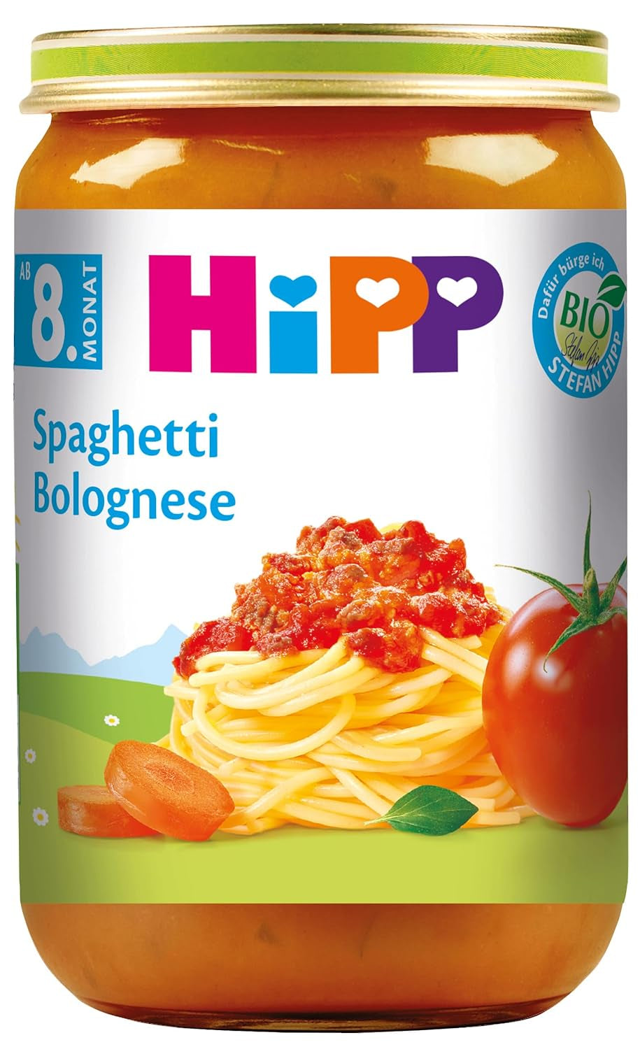 HiPP Spagetti Bolognese, 6 db-os csomag (6 x 220g)