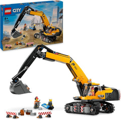 LEGO City Lánctalpas kotró játékkotró 8 éves kotrógép modell Építőipari játék teherautó tartozékokkal és 3 minifigurával 60420 építőkészletek Besuche den LEGO-Store Alapértelmezett cím