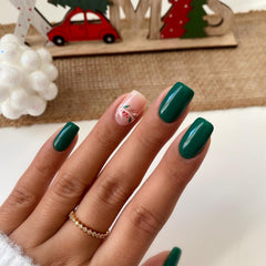 UV körömlakk Semilac Hybrid 309 Pine Green 7ml Festive Wonder Colors Collection