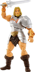Masters of the Universe HDR45 - Colecția Masterverse, Battle Amour He-Man, aprox. 18 cm înălțime Figurine de acțiune MOTU pentru joacă și colecționare, cadou pentru copii cu vârsta de peste 6 ani Action figures Naty Shop