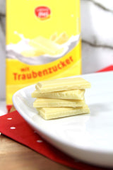 frankonia CSOKOLÁDÉ Dextróz fehér csokoládé, laktóz- és gluténmentes, 80 g