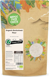 Wholefood Earth bio hajdinaliszt 1kg | Kegyetlen | Nem GMO | Vegán | Tanúsított bio