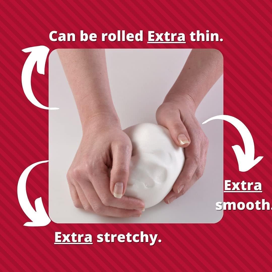 Extra Fondant Chocolate Brown 1kg - Fondant extra elastic cu aromă de vanilie, perfect pentru acoperirea prăjiturilor - Chocolate brown - 1 kg Pasta de zahar Naty Shop