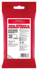 Extra Fondant Red 1kg - Fondant extra elastic cu aromă de vanilie, perfect pentru acoperirea prăjiturilor - Red - 1 kg Pasta de zahar Naty Shop