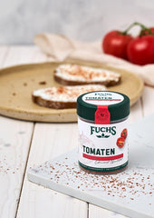 Fuchs Gewürze - Tomaten Flocken - Gewürz für Ofenfeta oder tomatigen Geschmack in Saucen - természetes összetevők - 40 g wiederverwendbarerben, recyclebarer Dózis