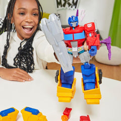 Transformers Mixmashers Optimus Prime Testreszabható Deluxe akciófigurák és kiegészítők Akciófigurák Naty Shop