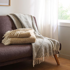 Toison D'Or Lima Plaid, 130 Cm X 180 Cm, mărime perlă Plapumi si pilote Naty Shop Titlu implicit